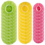 MAQIHAN 60Pcs Bowl Covers Reusable - Plastic Bowl Cover Elastic Fresh Keeping Bags Wrap Reusable Plastic Stretch Elastic Food Storage Covers Sourdough Baking Bread Proofing Rising（3 Sizes）