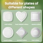 MAQIHAN 60Pcs Bowl Covers Reusable - Plastic Bowl Cover Elastic Fresh Keeping Bags Wrap Reusable Plastic Stretch Elastic Food Storage Covers Sourdough Baking Bread Proofing Rising（3 Sizes）