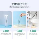 12 Pack Natural Bathroom Cleaner - Bath Shower Bathtub Tub Toilet Tile Cleaning Tablets Refill - Eco-Friendly Product & Cleaning Supplies - 1 Tablet = 17oz Spray (204oz Total) - Ocean Breeze