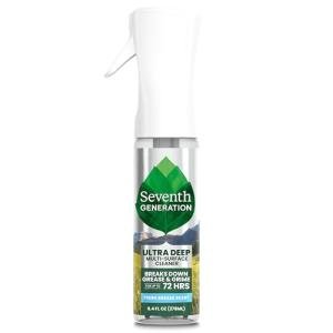 Seventh Generation Ultra Deep Probiotic Multi Surface Cleaner, 9.4 Fl Oz, Fresh Breeze, 80% USDA Biobased All Purpose Cleaning Spray, Breaks Down Tough Grease & Grime, Safe for Kids & Pets