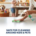 Seventh Generation Ultra Deep Probiotic Multi Surface Cleaner, 9.4 Fl Oz, Fresh Breeze, 80% USDA Biobased All Purpose Cleaning Spray, Breaks Down Tough Grease & Grime, Safe for Kids & Pets