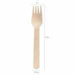 Pantry Value [300 Combo Pack] Compostable Wooden Cutlery Set, 150 Forks - 100 Spoons - 50 Knives Disposable Biodegradable Utensils for Parties, Camping, and Everyday Use - Compostable Utensils Sets