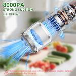 Vacuum Sealer for Food, Handheld Saver Compact Vacuum Sealer Machine with 30 Reusable Bags for 10X Preservation & Fresh