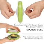 Winb Avocado Saver & Onion Storage Set of 4 Reusable Fruit and Veggie Savers - Ideal for Avocados, Tomatoes, Apples, Garlic, Onions, and More
