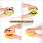 Winb Avocado Saver & Onion Storage Set of 4 Reusable Fruit and Veggie Savers - Ideal for Avocados, Tomatoes, Apples, Garlic, Onions, and More