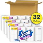Scott 1000 Eco-Friendly Toilet Paper, 32 Rolls