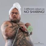 Temple Spring Recycled Luffa Sponges, Bathroom Shower Accessories, Loofa Bath Sponge, Exfoliating Body Scrubber Exfoliator Pouf, Shower Scrubber Puff, Poof, Loofah for Women, Loofah for Men -Sea Green