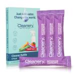 Bathroom Cleaner Refill Powder Concentrate 4 Pack for Tile, Bathtub, Shower, Toilets, Cruelty Free, Plant & Mineral Based, Eco-Friendly, Makes 24oz Each, Lavender & Citrus Scent