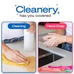 Bathroom Cleaner Refill Powder Concentrate 4 Pack for Tile, Bathtub, Shower, Toilets, Cruelty Free, Plant & Mineral Based, Eco-Friendly, Makes 24oz Each, Lavender & Citrus Scent