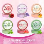 Shower Steamers Aromatherapy 8 Pack - Gifts for Women, Shower Bombs with Essential Oils, Self Care and Stress Relief Stocking Stuffers, Relaxation Birthday Gifts for Women and Men. Pastel Flow Style