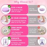 Shower Steamers Aromatherapy 8 Pack - Gifts for Women, Shower Bombs with Essential Oils, Self Care and Stress Relief Stocking Stuffers, Relaxation Birthday Gifts for Women and Men. Pastel Flow Style