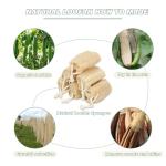 Balifeel Organic Natural Loofah Sponges 4.7'' Luffa Spa,Pack of 4 Exfoliating & Smooth Skin Bath Shower Loofas Loofa for Women and Men Body Scrubber