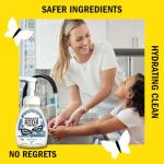 Molly's Suds Foaming Hand Soap - Made with Aloe and Coconut Oil | Moisturizing Hand Wash | Clean Ingredients, Infused with Essential Oils | Unscented - 8.25 Oz (Pack of 3)