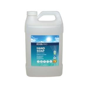 ECOS PRO Liquid Hand Soap, Free & Clean Scent, 1 gal Bottle