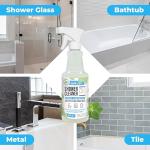 Mighty Mint Shower Cleaner, No-Rinse, No-Scrub, Daily Spray for Glass, Tile, Grout, Fresh Peppermint Scent, 16oz