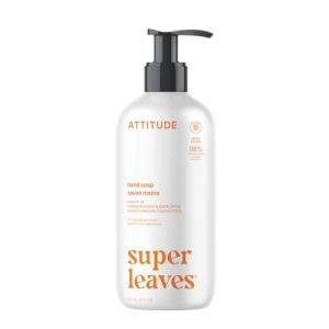 ATTITUDE Liquid Hand Soap, EWG Verified, Plant and Mineral-Based, Vegan Personal Care Products, Orange Blossom & Eucalyptus Scent, 16 Fl Oz