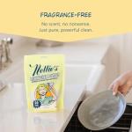 Nellie's Dishwasher Powder - 50 Load - Plant-Based Dishwasher Detergent - Septic Safe, Fragrance-Free - Easily Penetrates Grease & Food Particles - Phosphate-Free - (Made in Canada)