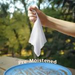 Biodegradable Pre-Moistened Camp Kitchen Dish Wipes