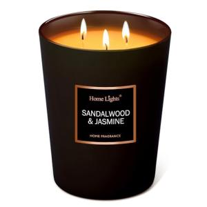 Eco-Friendly Large Soy Candle - Sandalwood Jasmine