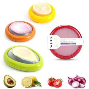 Set of 4 Reusable Eco-Friendly Food Savers