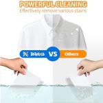 BellaLuce Laundry Detergent Sheets - Laundry Sheets, 240 Loads, Eco-Friendly, Plastic-Free, Fresh Linen Scent, Space Saving, Fast Dissolve & Hypoallergenic, Laundry Detergent for Home,Dorms,Essentials