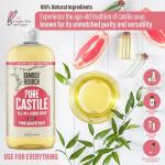 BAMBOO AND BIRCH Pure Castile Soap Liquid, Certified Palm Oil Free Natural Soap, Citrus Grapefruit, 32 oz
