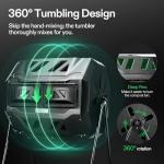 VIVOSUN 120L Outdoor Dual Chamber Compost Bin