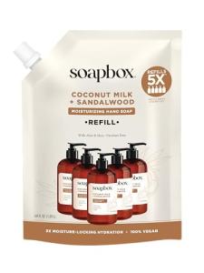 Coconut Milk & Sandalwood Hand Soap Refill 64oz