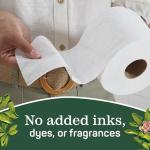 Eco-Friendly 100% Recycled Toilet Paper, 6 Rolls