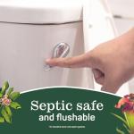 Eco-Friendly 100% Recycled Toilet Paper, 24 Rolls