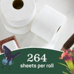 Eco-Friendly 100% Recycled Toilet Paper, 6 Rolls