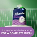 Eco-Friendly Cottonelle Ultra Comfort Toilet Paper, 24 Rolls