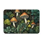 Tewujay Diatomaceous Earth Bath Mat - Non-Slip Quick-Dry Bathroom Rug with Stylish Prints, Eco-Friendly Absorbent Floor Mat for Shower, Poolside(Vibrant Designs, 15.7 X 23.6Inch)