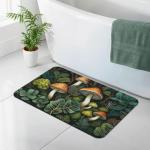 Tewujay Diatomaceous Earth Bath Mat - Non-Slip Quick-Dry Bathroom Rug with Stylish Prints, Eco-Friendly Absorbent Floor Mat for Shower, Poolside(Vibrant Designs, 15.7 X 23.6Inch)