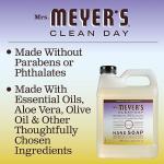 MRS. MEYER'S CLEAN DAY Hand Soap Refill, Made with Essential Oils, Compassion Flower, Packaging May Vary, 33 fl. oz