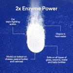 BLUELAND Dishwasher Detergent Tablets, 36 Count, Unscented Plastic-Free Eco Friendly Dishwashing Pods, Natural, Non Toxic, Sustainable