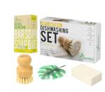 Natural Non-Toxic Dish Washing Block Soap - Dyes And Fragrance Free - Vegan Cruelty-Free Eco-Friendly And Zero Waste Dishwashing Handmade Solid Bar Soaps Detergent & Biodegradable (Lemon Bundle)