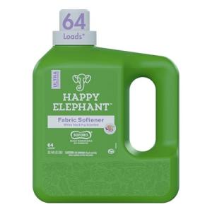 Happy Elephant Eco-Friendly Fabric Softener - White Tea & Fig