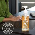 Safeguard Liquid Hand Soap, Micellar Deep Cleansing, Washes Away 99% Bacteria, Made with Natural Moisturizers, Enriched with Skin Conditioners, PH Balanced, Coconut Scent 15.5 oz