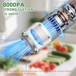 Vacuum Sealer for Food, Handheld Saver Compact Vacuum Sealer Machine with 30 Reusable Bags for 10X Preservation & Fresh