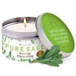 Pure White Sage Candle - Eco-Friendly, Relaxing 6 Oz