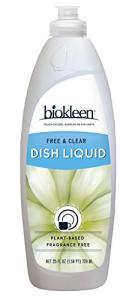 Eco-Friendly Plant-Based Dish Soap, Unscented 25 oz