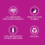 Eco-Friendly Plant-Based Dish Soap, Unscented 25 oz