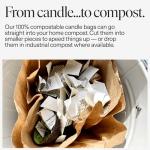 Siblings Essentials, Candle Refill Kit, DIY Candle Kit (No 08: Honeysuckle, Peony, Amber) - Eco-Friendly Candle Refill, Clean Fragrance and Essential Oils, Coconut and Soy Wax