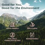 Eco-Friendly Bamboo Toilet Paper – 12 Mega Rolls