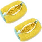 Abela Home Products 2 Pcs Shoe Washing Machine Bags, XXL, Laundry Bags for Washer, Reusable Washing Bag for Sneakers, Tennis Shoes, Various Items, Yellow, 2 Pack, Laundry Bag, Storage, Travel Bag
