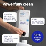 ATTITUDE Liquid Laundry Detergent, EWG Verified Laundry Soap, HE Compatible, Vegan and Plant Based Products, Cruelty-Free, Wildflowers, Bulk Refill, 160 Loads, 135.26 Fl Oz