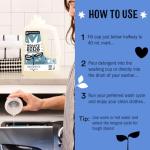 Molly's Suds Liquid Laundry Detergent | Clean Laundry Detergent Soap for Sensitive Skin | 2x Concentrated, High Efficiency (HE) | Ocean Mist - 100 Loads