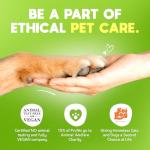 G.A.S Plant-Based Full Body Pet Wipes for Dogs & Cats - Vet-Designed & Hypoallergenic - Cleaning & Deodorizing - Wood-Based & Earth-Friendly - Pack of 100