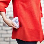 Stasher Premium Silicone Reusable Food Storage Pocket Bags, 2-Pack, Clear + Aqua | Multi-Use Food Storage Bags, Lunch Bag, Travel Containers | BPA Free, Leak-free, Dishwasher-Safe, Eco-friendly, 4 Oz